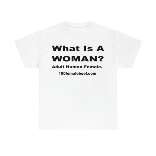 What Is A Woman Adult Human Female T-Shirt
